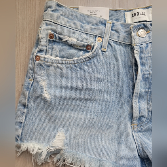 $148 Agolde Parker vintage cut off short in Swapmeet. Size 25 - Picture 3 of 7